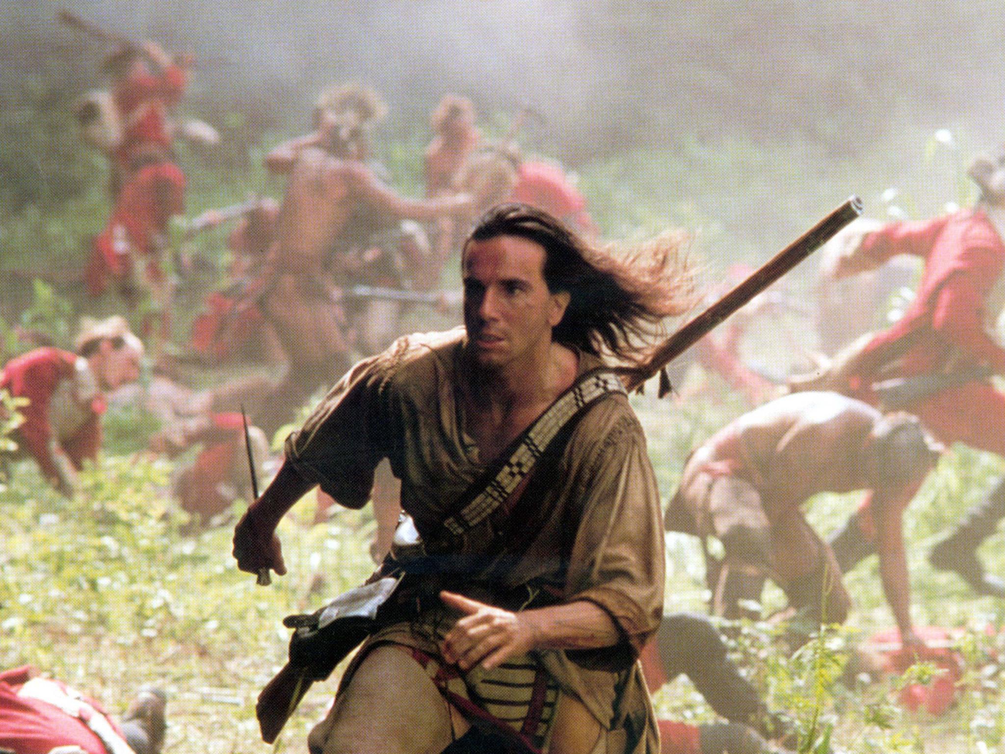 Day-Lewis as Hawkeye in 'The Last of the Mohicans' (Rex)