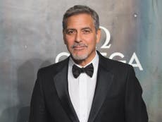 George Clooney in car accident in Sardinia
