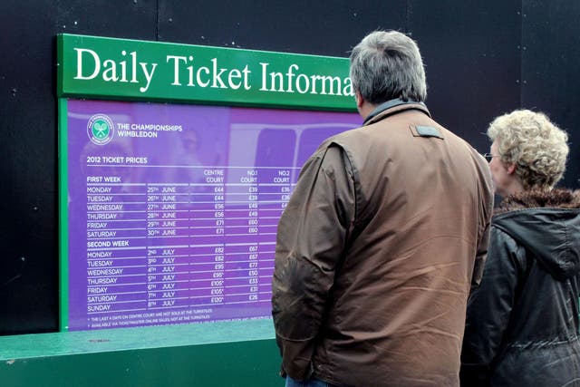 Getting a ticket to Wimbledon can be a tricky process