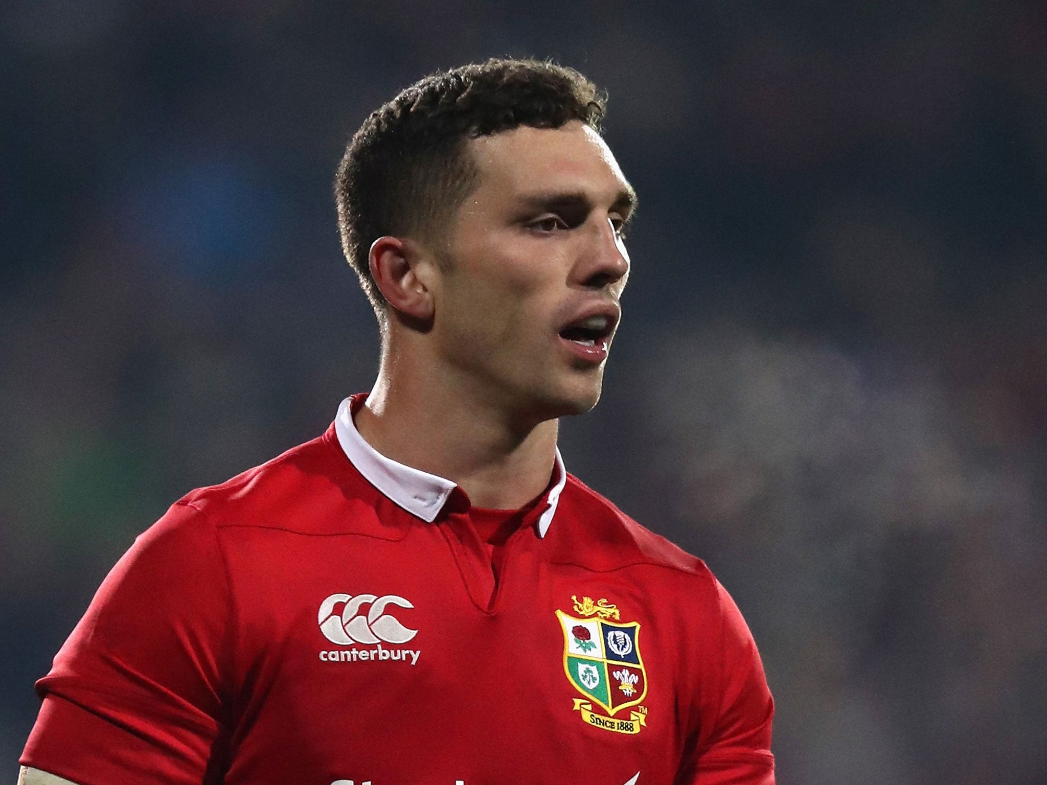 George North has been ruled out of the remainder of the British and Irish Lions tour