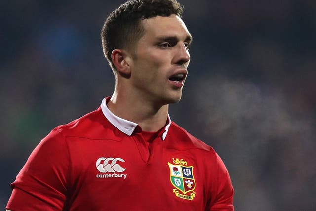 George North starts on the wing against the Hurricanes