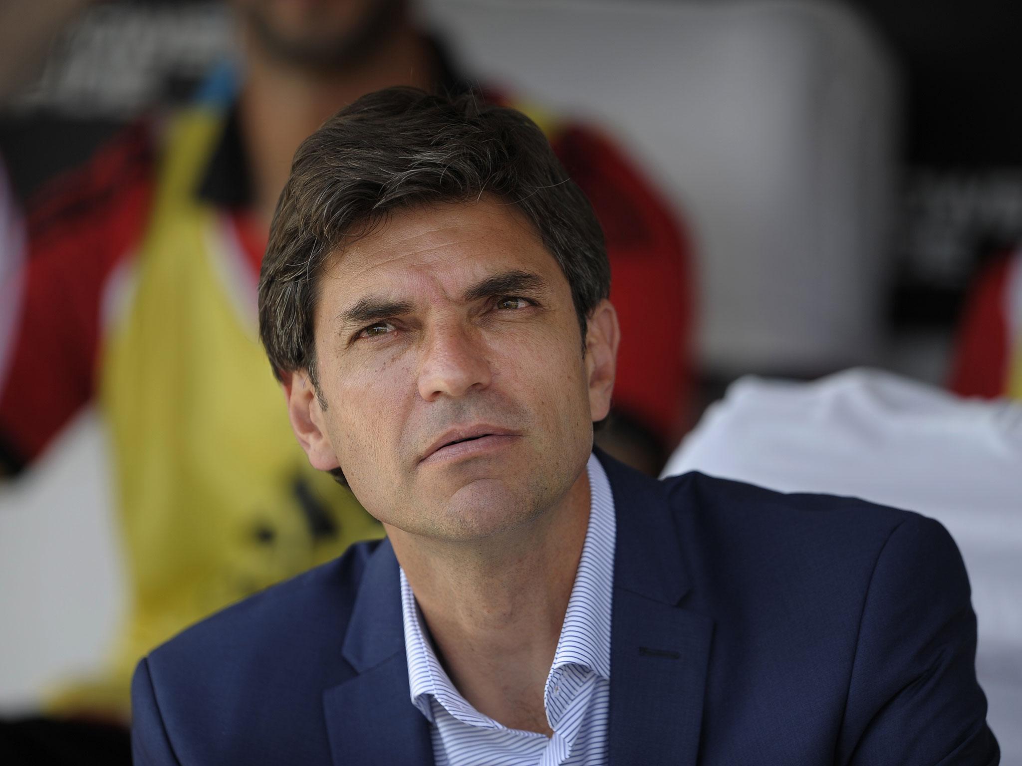 Pellegrino was former manager of La Liga side Alaves