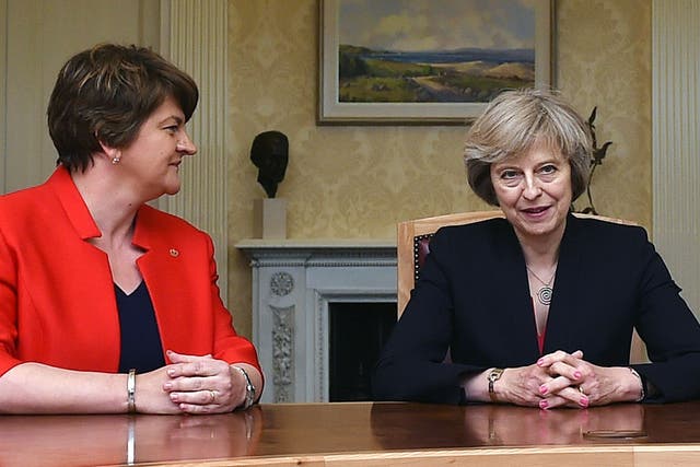 The DUP has demanded investment in health and infrastructure in Northern Ireland
