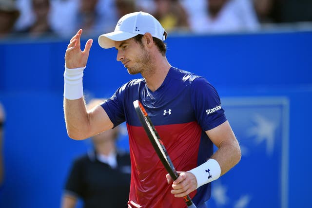 It's unclear whether Murray will play in another warm-up tournament before Wimbledon