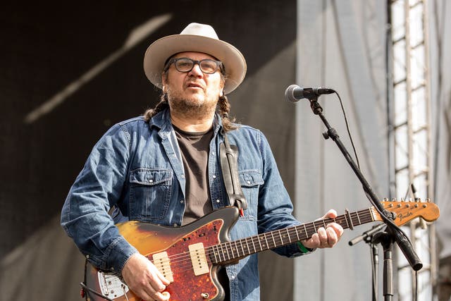 Wilco's Jeff Tweedy performs at the Eaux Claires Music Festival in 2017