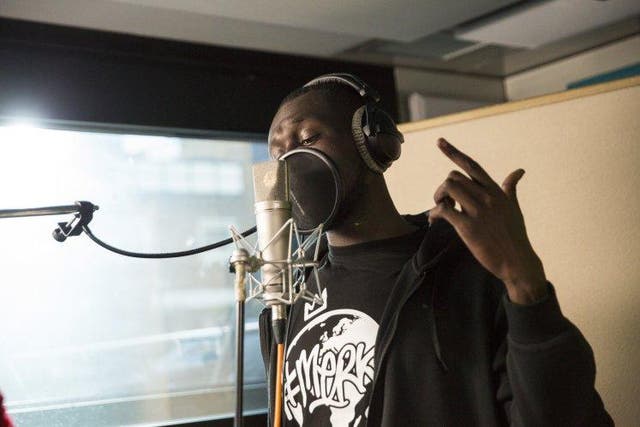 Stormzy opened the cover of 'Bridge Over Troubled Water' with an original verse