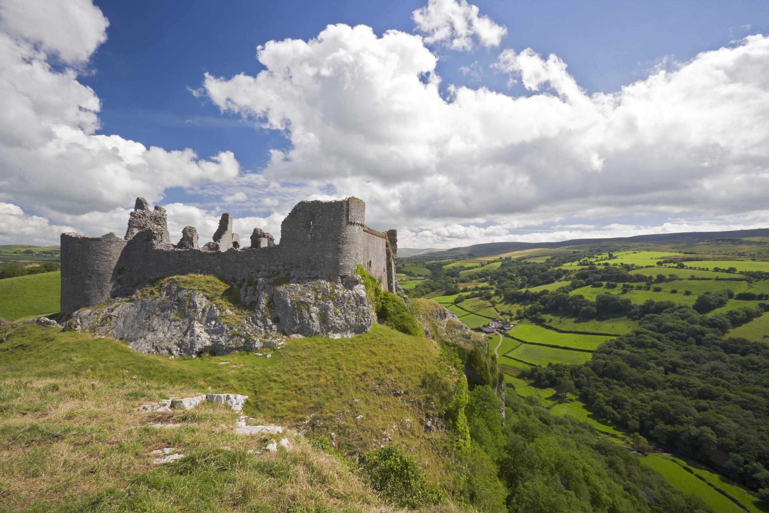 Carreg Cennen Castle, Wales' most romantic ruin