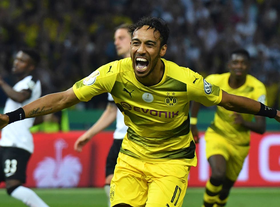 Pierre-Emerick Aubameyang was linked to Liverpool earlier in the year