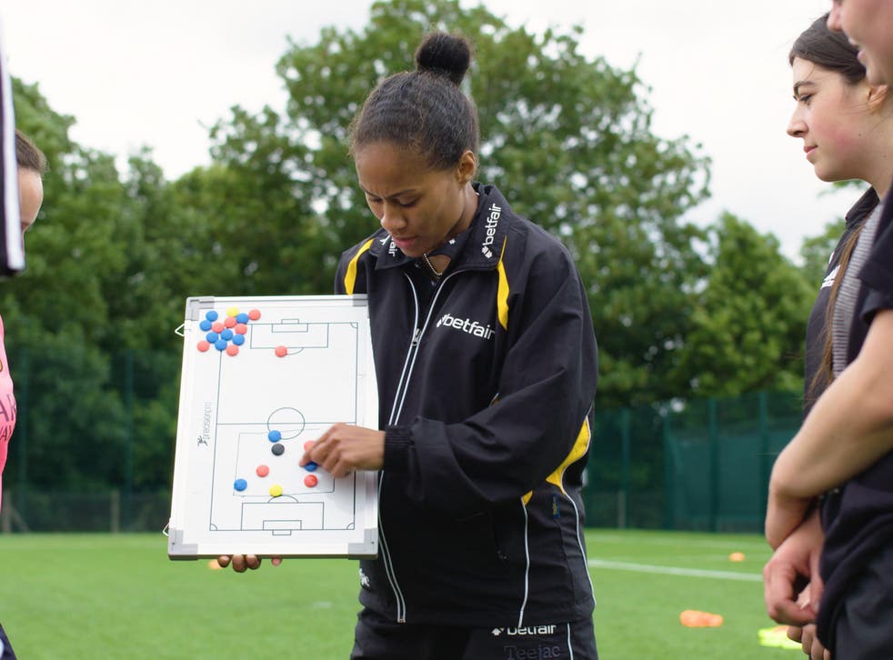 Yankey is currently studying for her Uefa A License