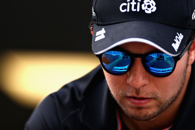 Tensions boiled over in Canada between Sergio Perez and teammate  Esteban Ocon 