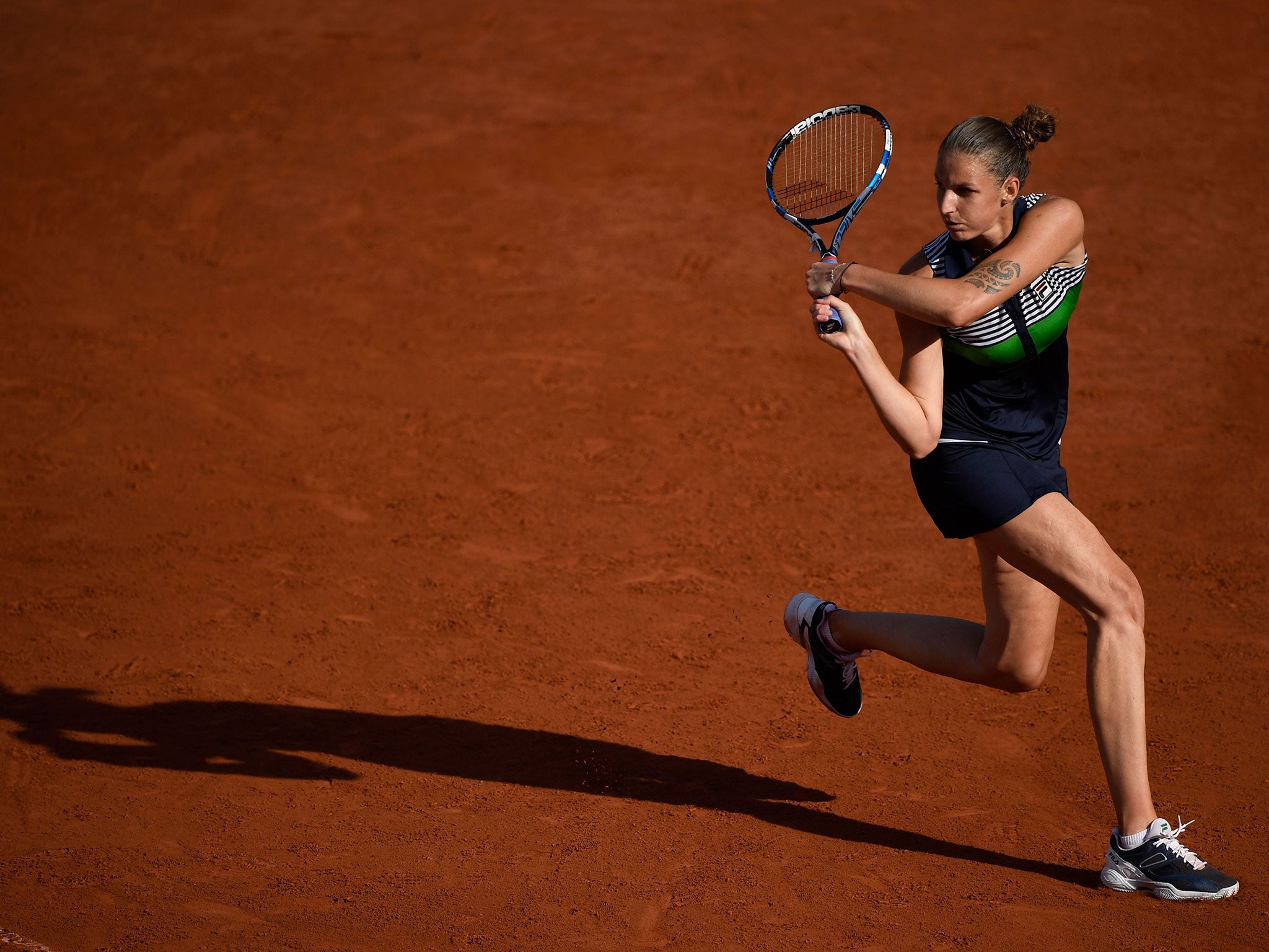 Pliskova reached the semi-finals at this year's French Open