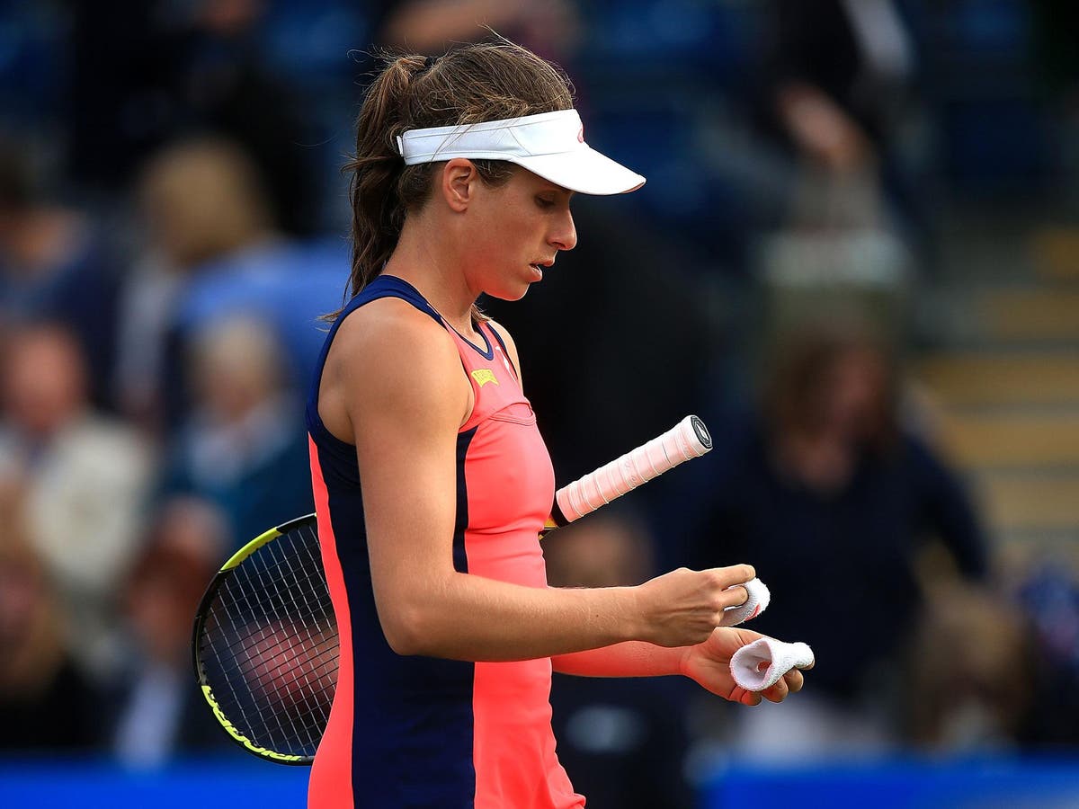 Wimbledon 2017: Title contender Johanna Konta monitoring back injury ...