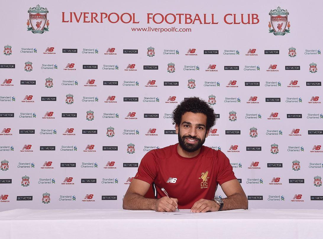 Salah has returned to English football after a spell in Italy (Getty)