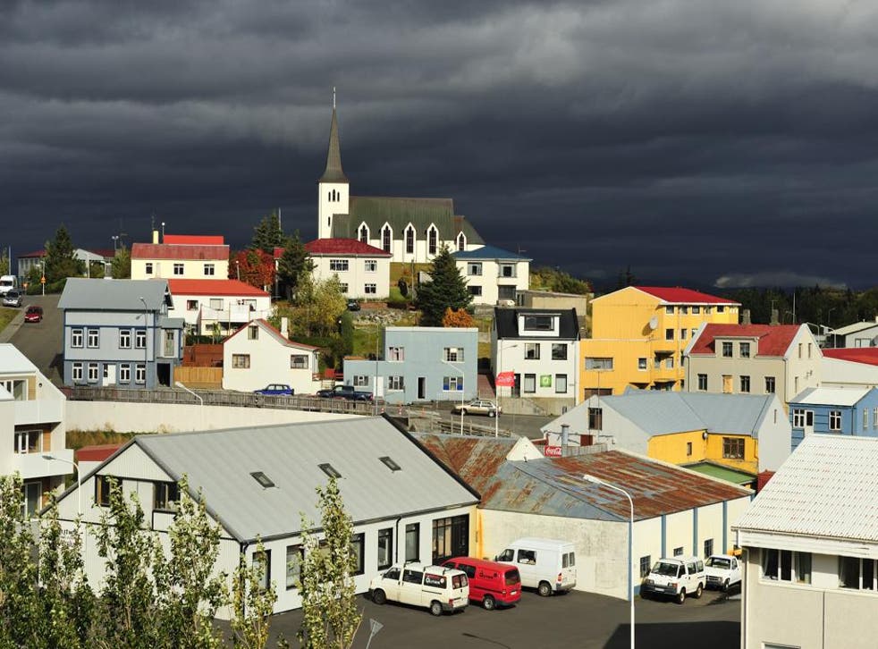 Bogarnes in the west of Iceland has seen an influx of tourists, along with the rest of the island