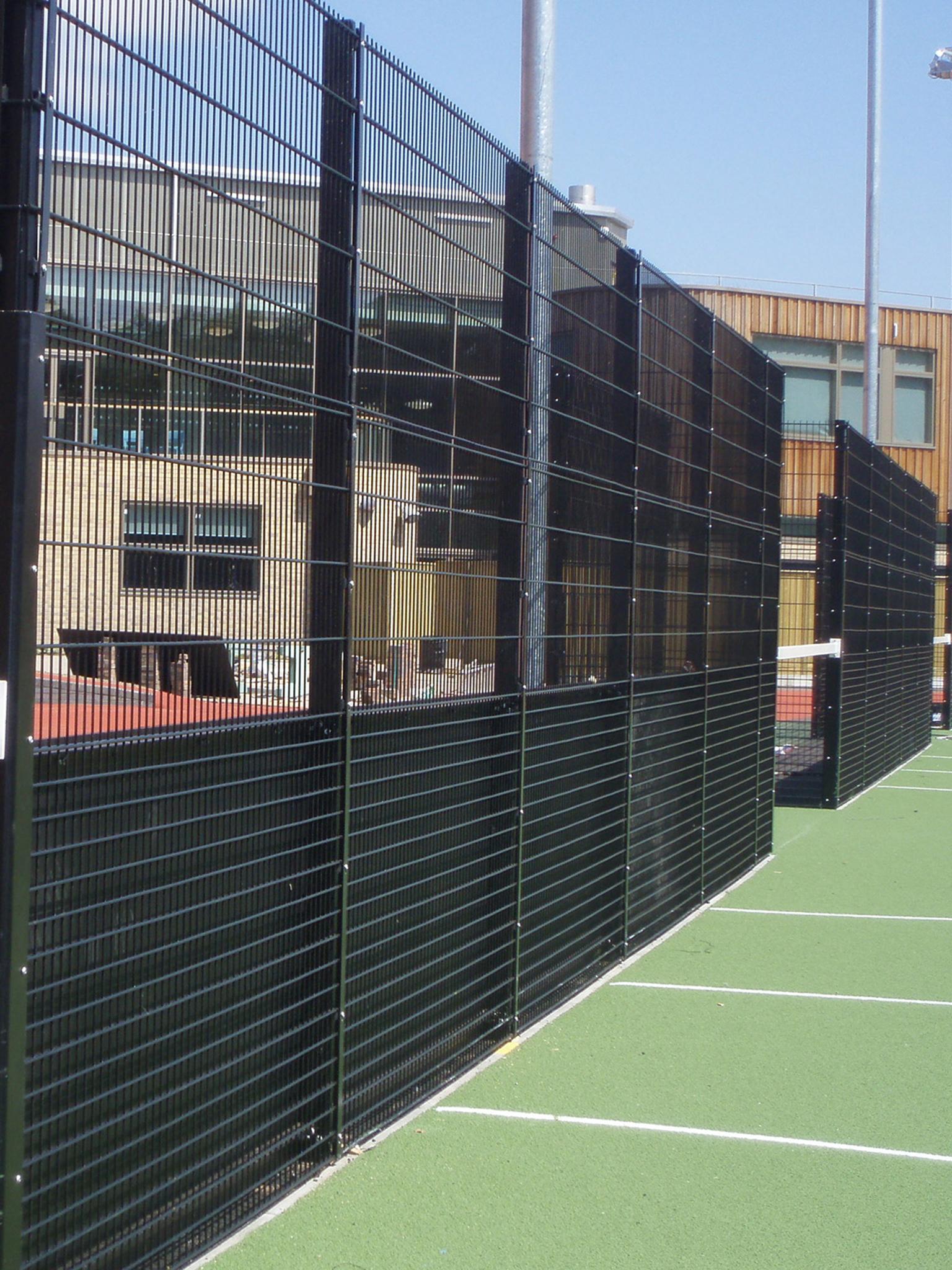 Penned in: Government specifications for school fencing are very similar to those for prisons