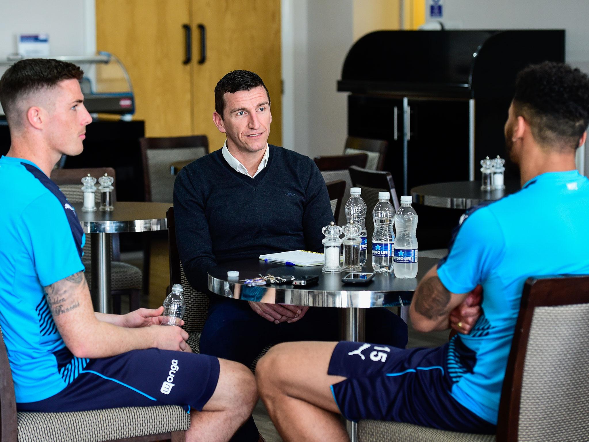 Cark and Lascelles sat down with our man shortly before winning the Championship