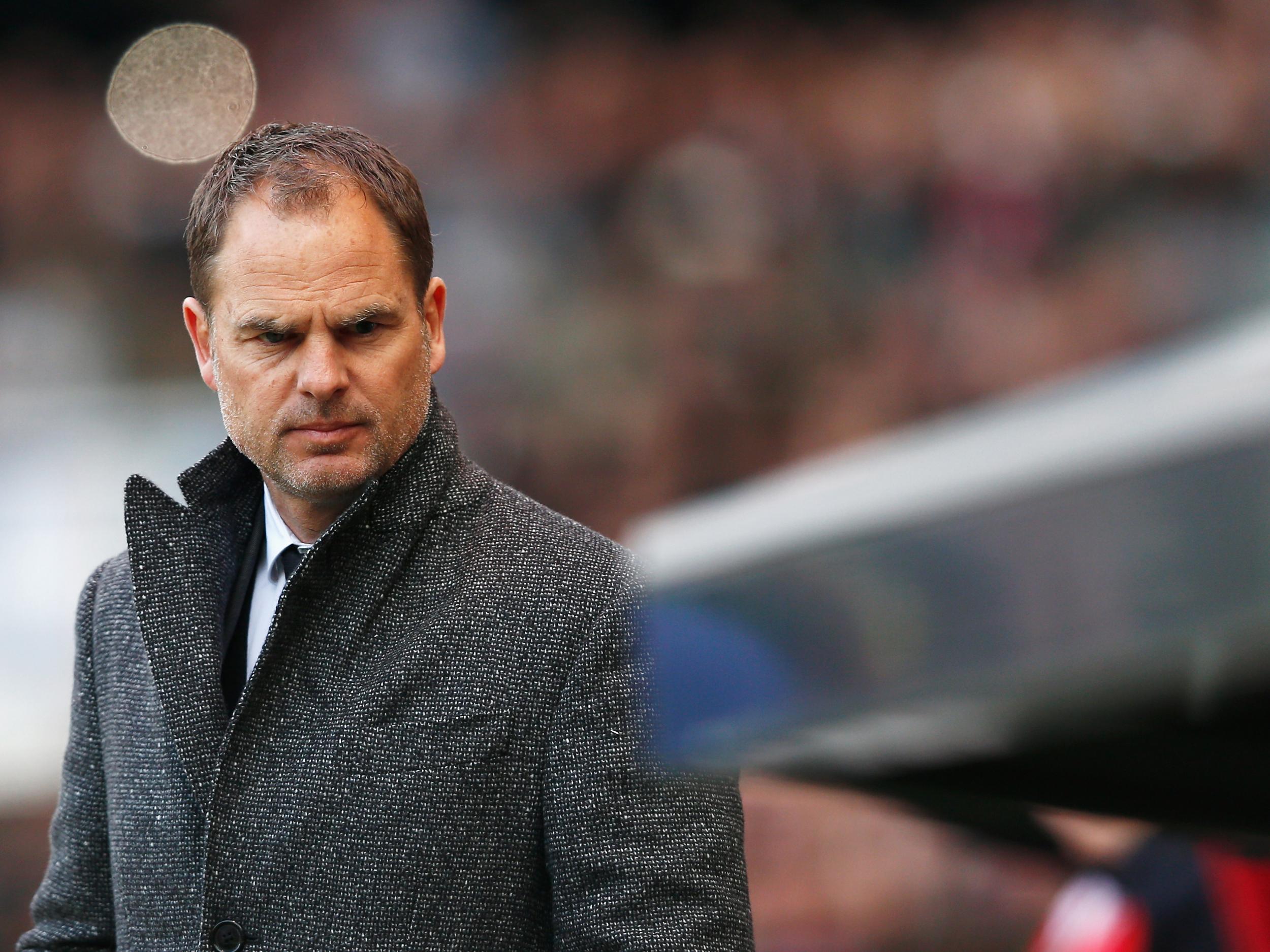 &#13;
De Boer held talks with Palace in early June &#13;