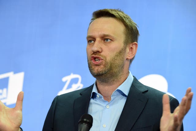 Alexei Navalny has campaigned against the corruption of Putin's government