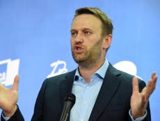 Russian opposition leader barred from running against Putin