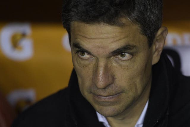 The Argentine replaces Claude Puel, who was fired after one season in charge