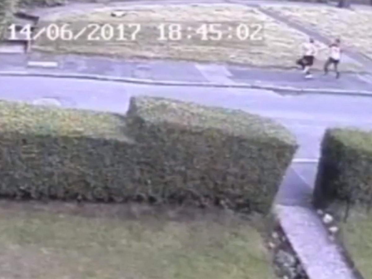 CCTV footage shows shocking moment 13-year-old fights off sex attacker on  street | The Independent | The Independent