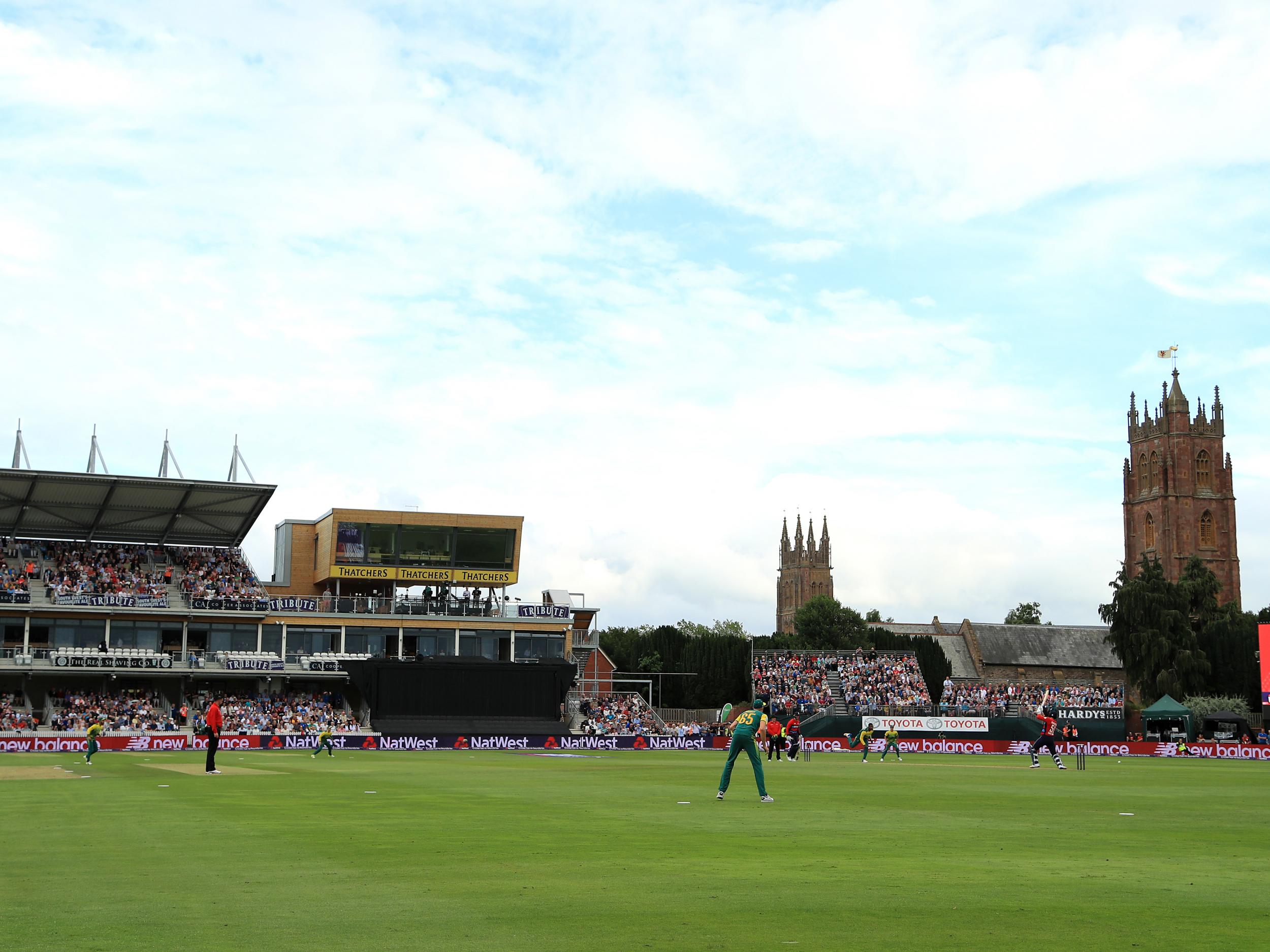 &#13;
England had not played at Taunton since the early eighties &#13;