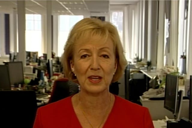 Andrea Leadsom said it would be helpful if broadcasters were willing to be a bit patriotic