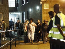Dozens of angry residents refuse to leave evacuated Camden estate 
