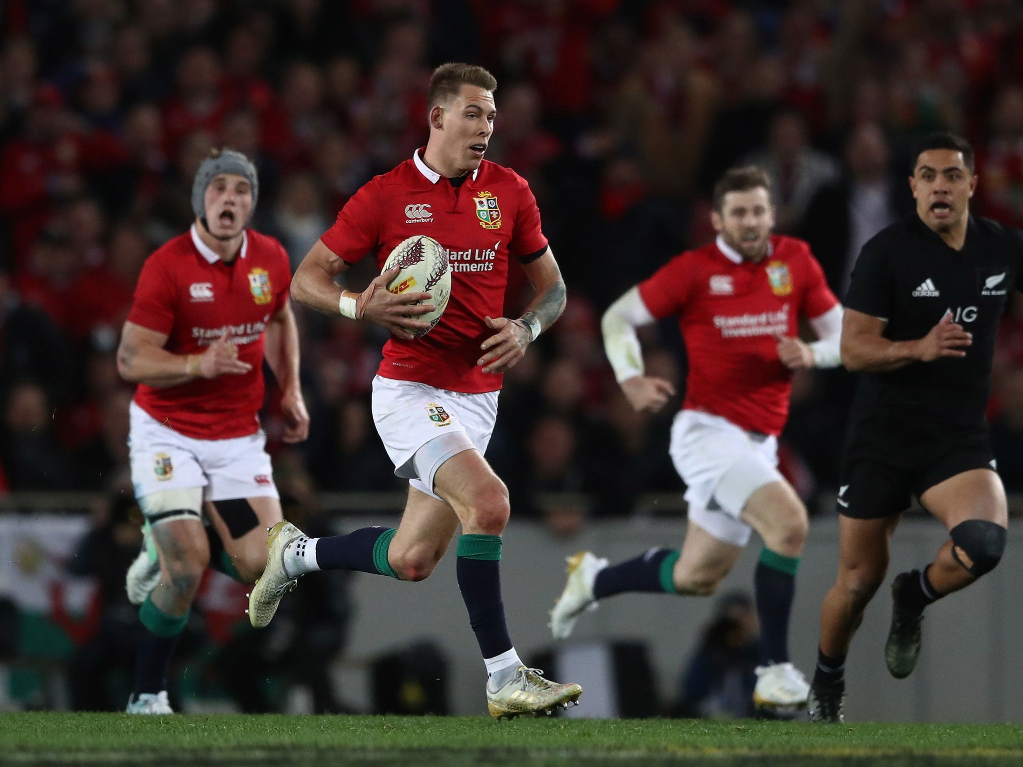 Liam Williams was electric for the Lions in New Zealand