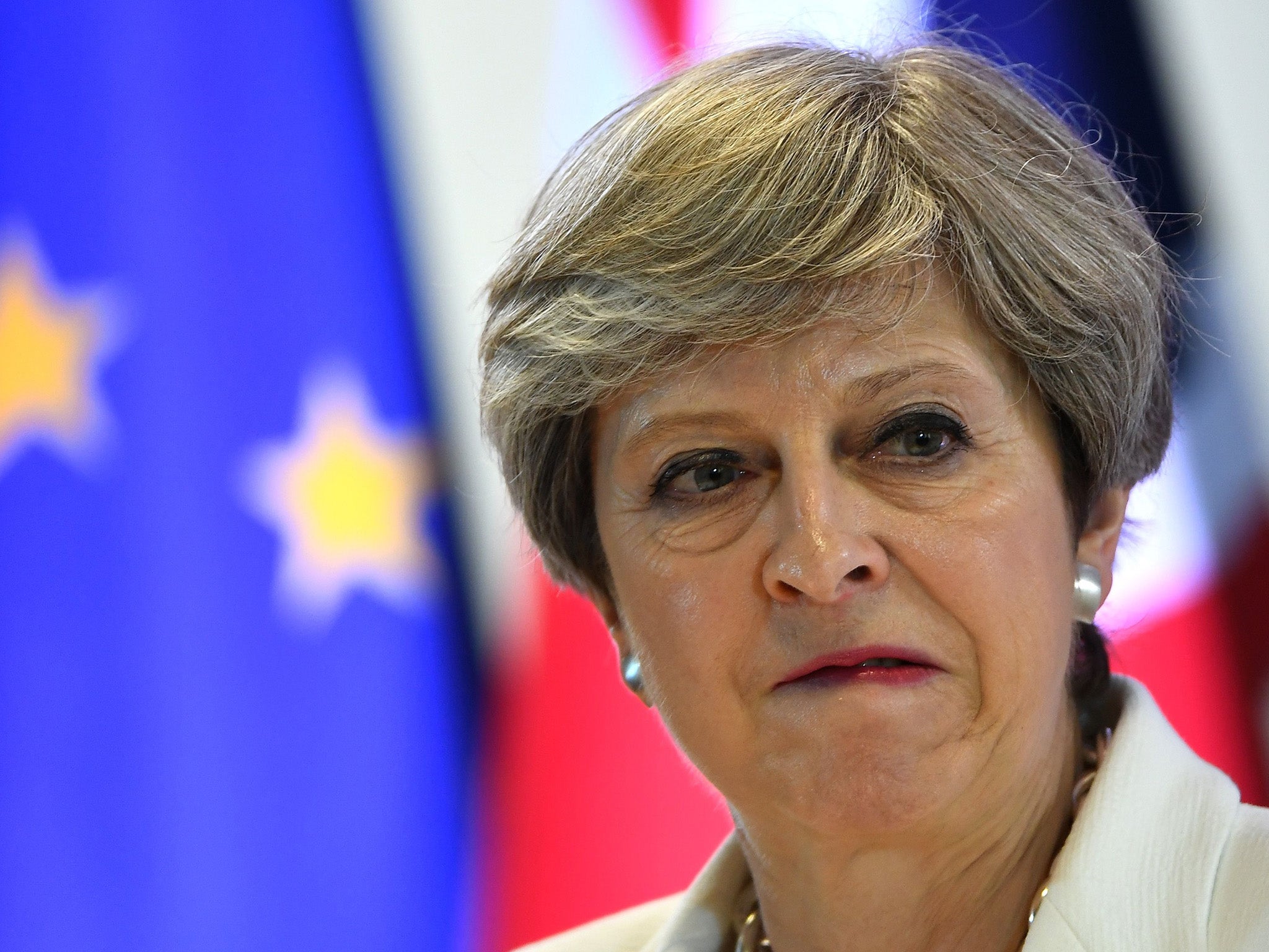 The Prime Minister may walk out in September over the bill, thought to be about £87 billion