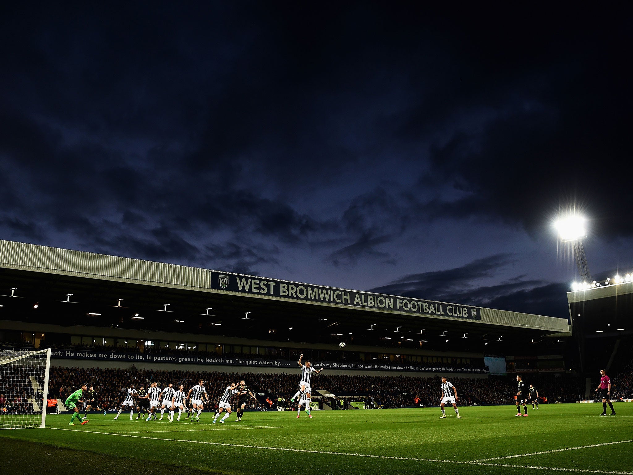 A general view of The Hawthorns