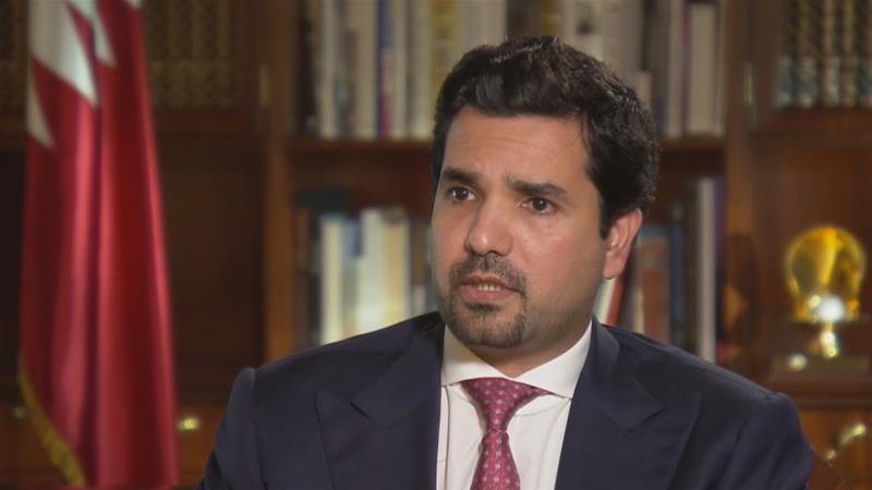 Qatari Ambassador to the US Meshal bin Hamad Al-Thani said allegations that Doha supports "terrorism" is a smokescreen for an attempt to infringe upon Qatar’s sovereignty