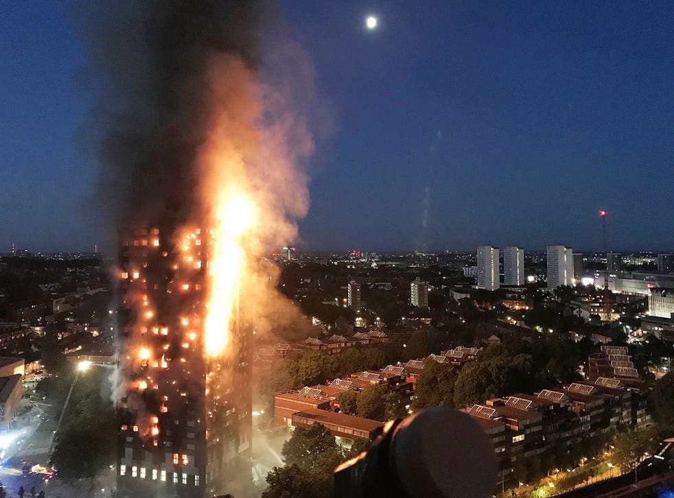 More than 200 firefighters and 40 fire engines were sent to tackle the blaze of unprecedented scale on 14 June