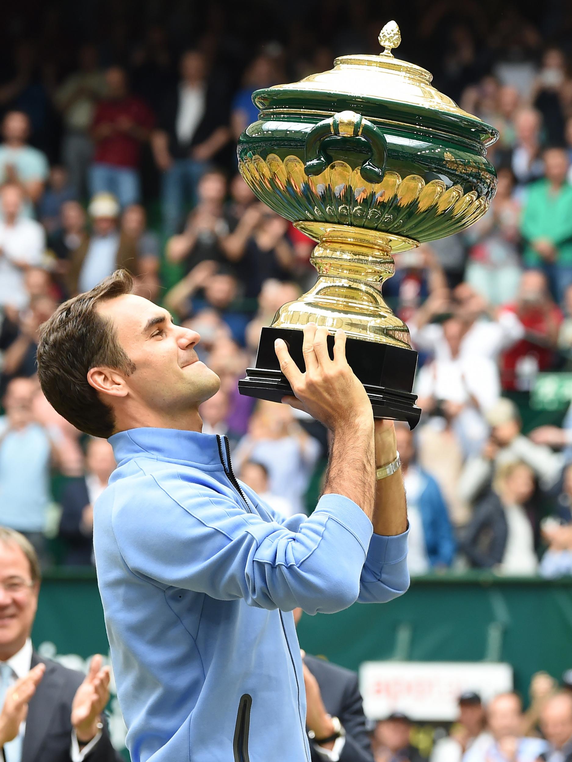 Federer has now won four titles this year