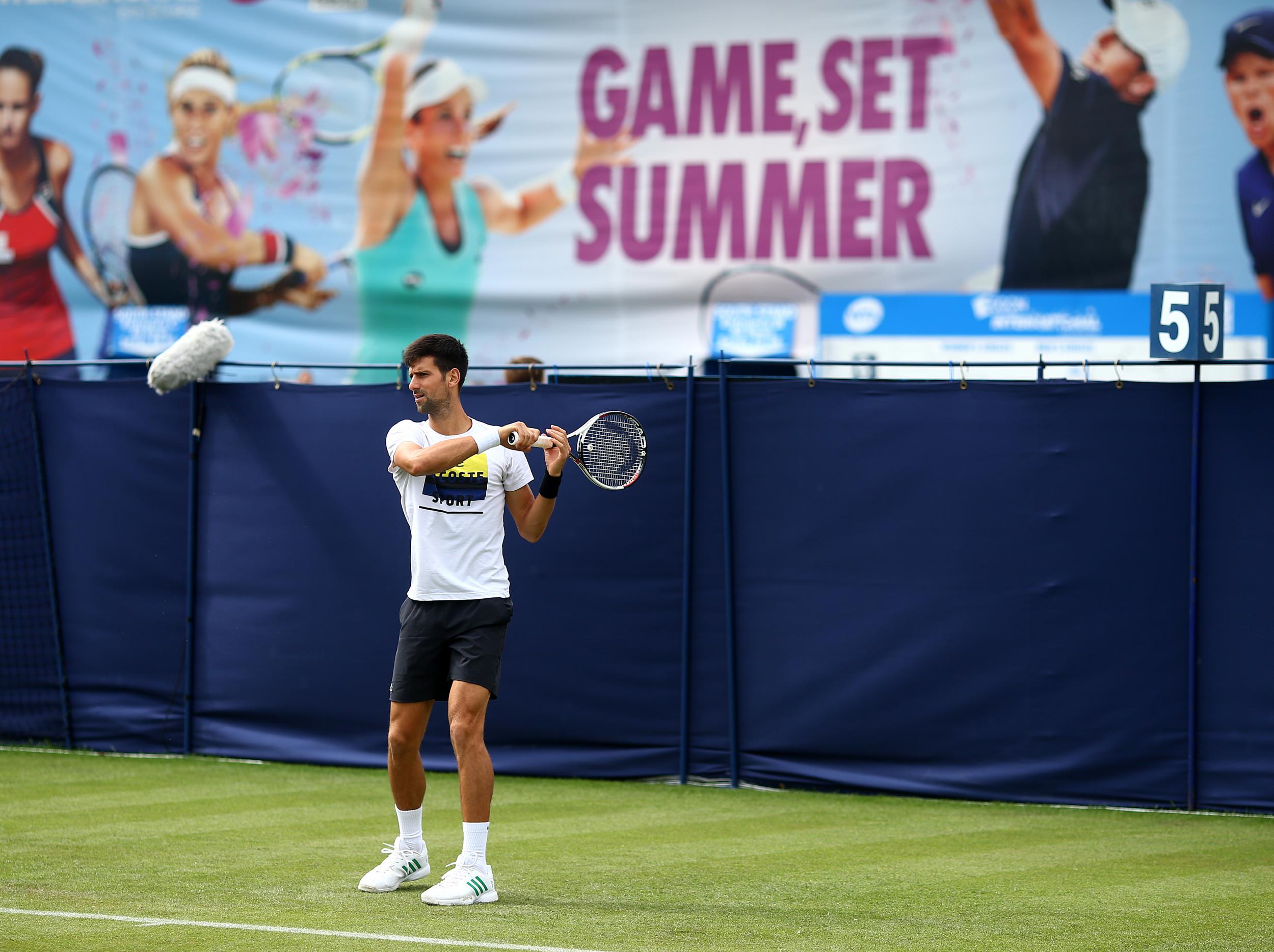 The Serbian has struggled to rediscover his World No 1 form (Getty )