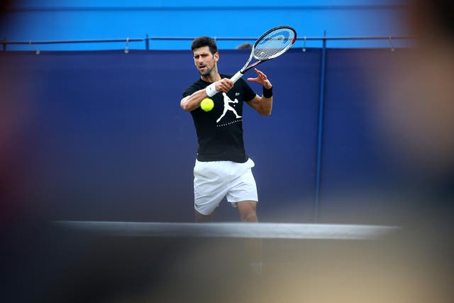 Djokovic will play at Eastbourne the week before Wimbledon