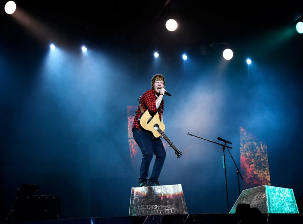 Artists such as Ed Sheeran have seen several of their songs in the Singles Chart at the same time