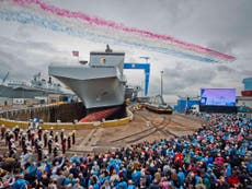 Britain’s largest warship could be at risk of cyber attack