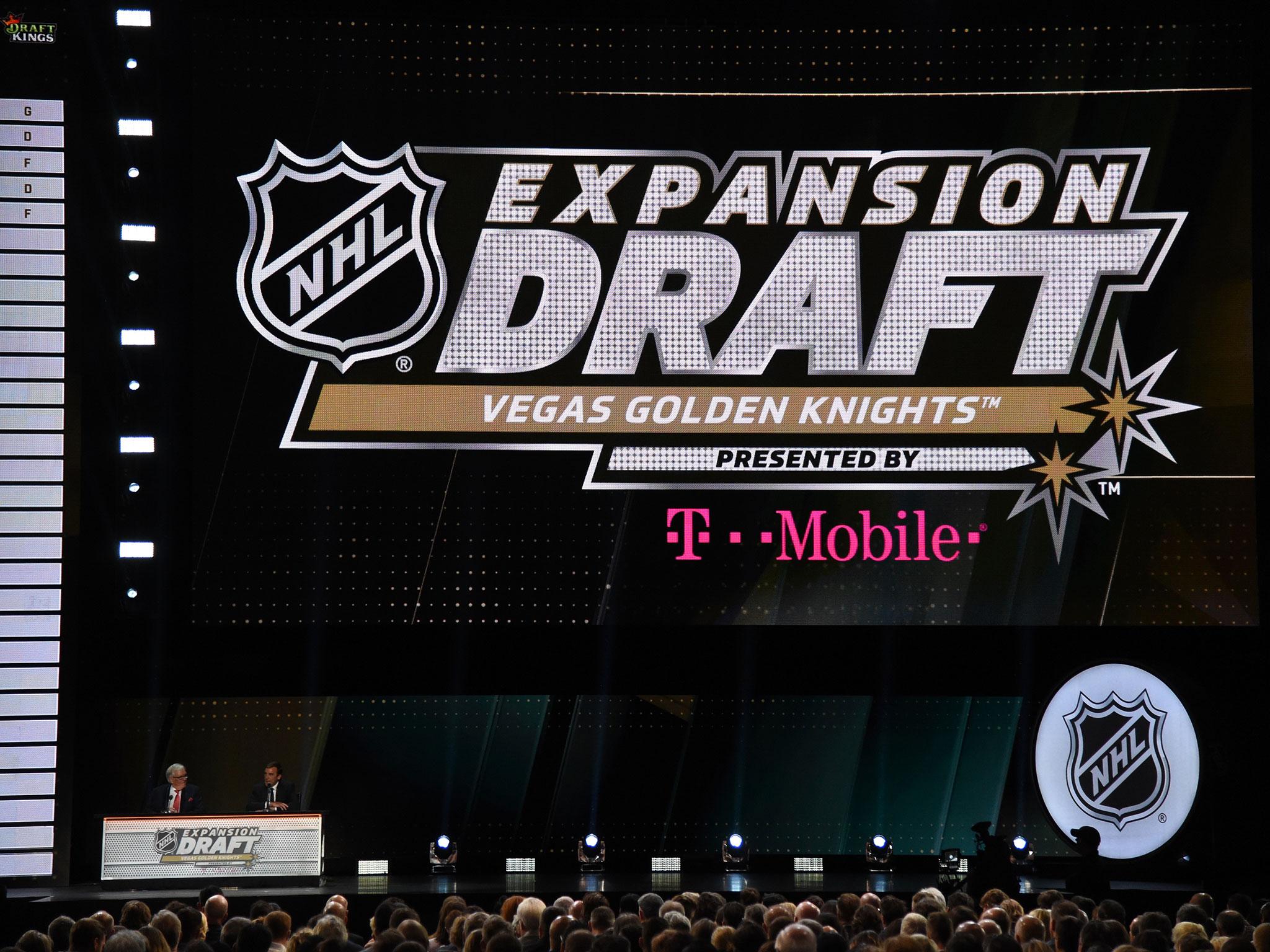 The NHL Expansion Draft was held last week