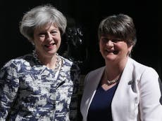 Deal struck with DUP to keep May in power with working majority