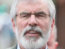 Gerry Adams says DUP deal threatens Northern Ireland peace agreement