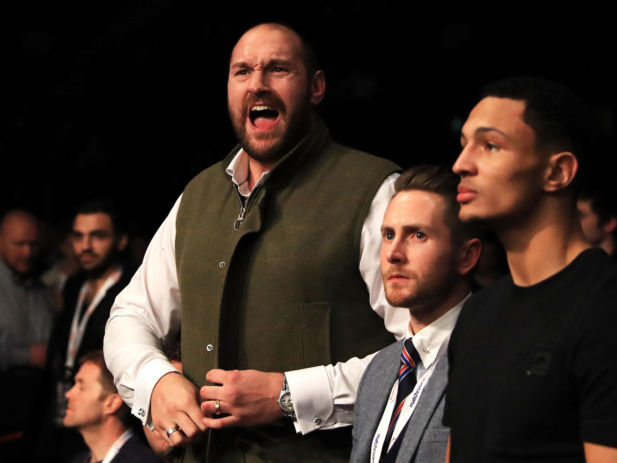 Tyson Fury has backed Conor McGregor to beat Floyd Mayweather