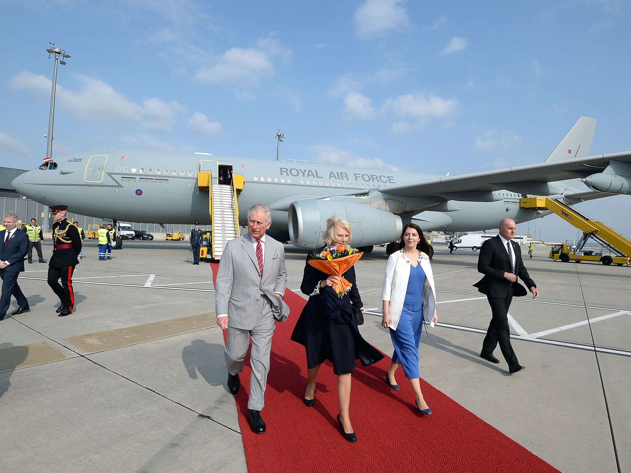 The ministerial jet was converted from an RAF plane to help save money on official trips