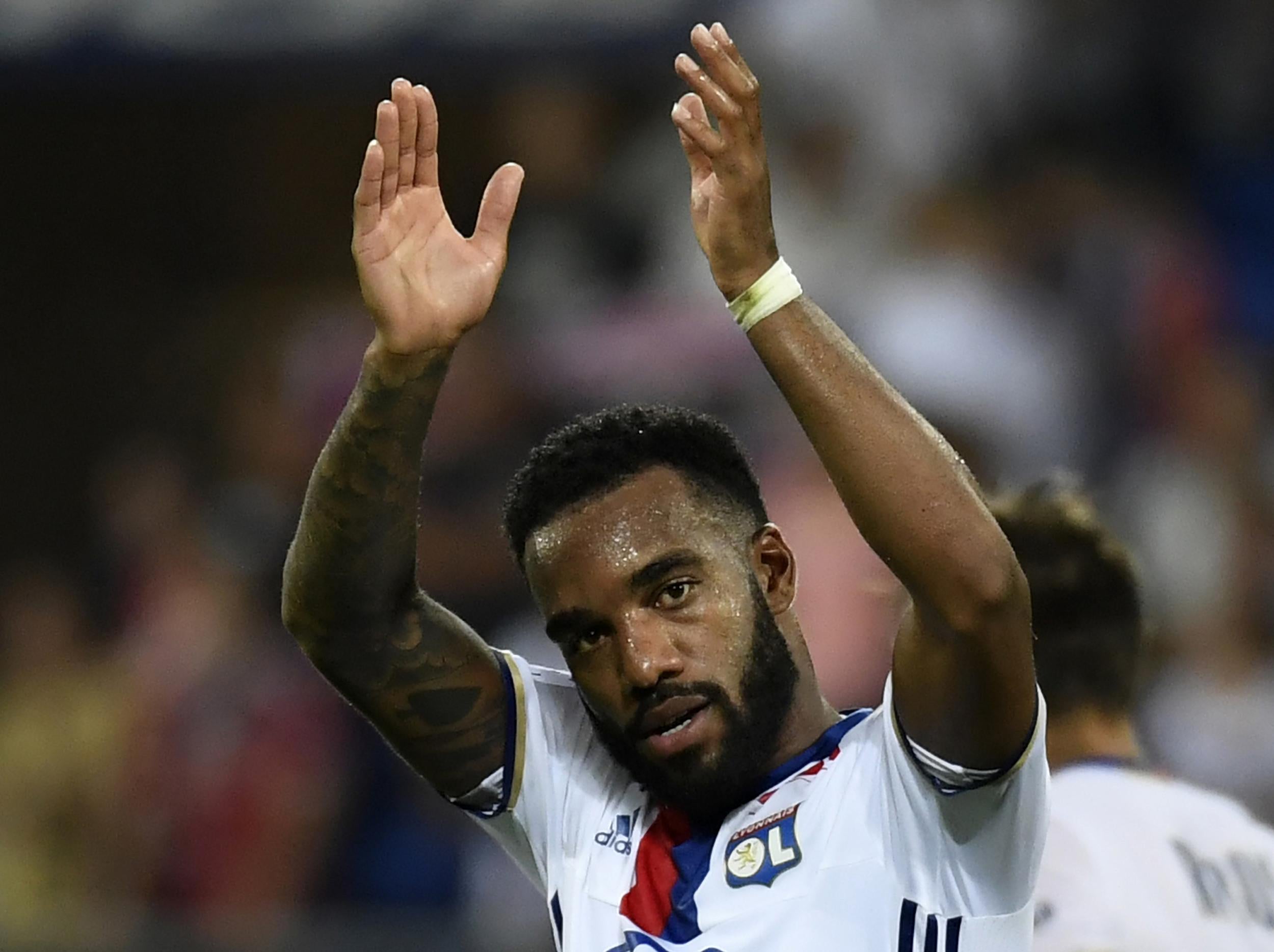 Lacazette wants to bring his time at Lyon to an end (Getty )