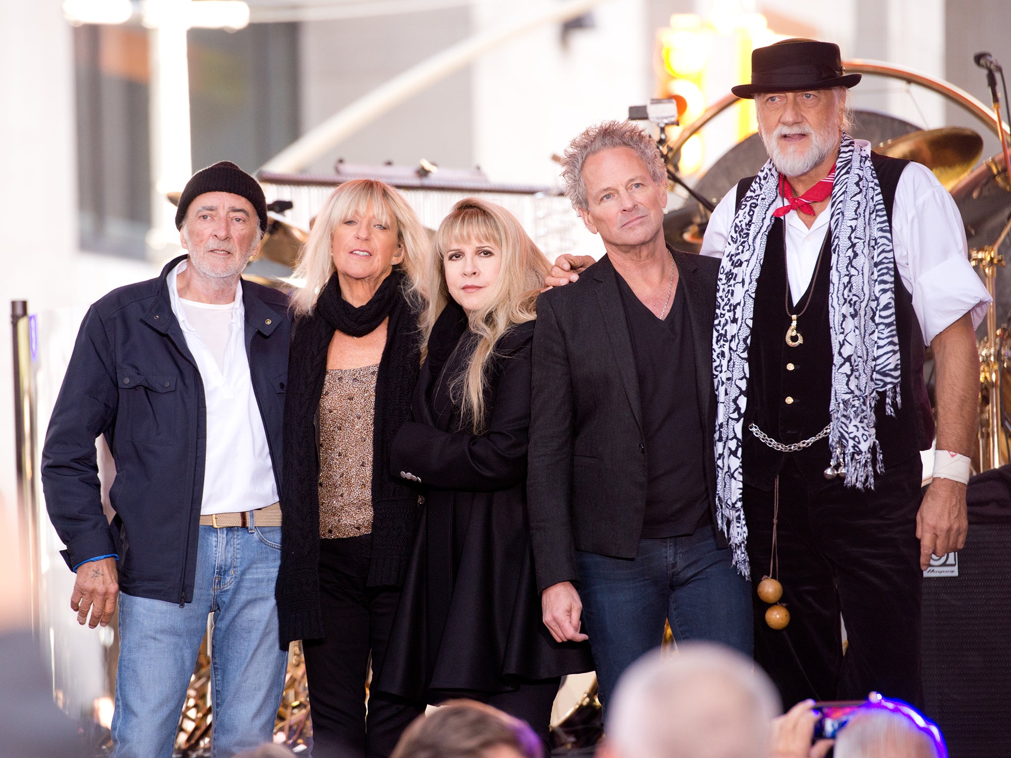 Fleetwood Mac – John and Christine McVie, Stevie Nicks, Lindsey Buckingham and Mick Fleetwood – plans to tour again in 2018