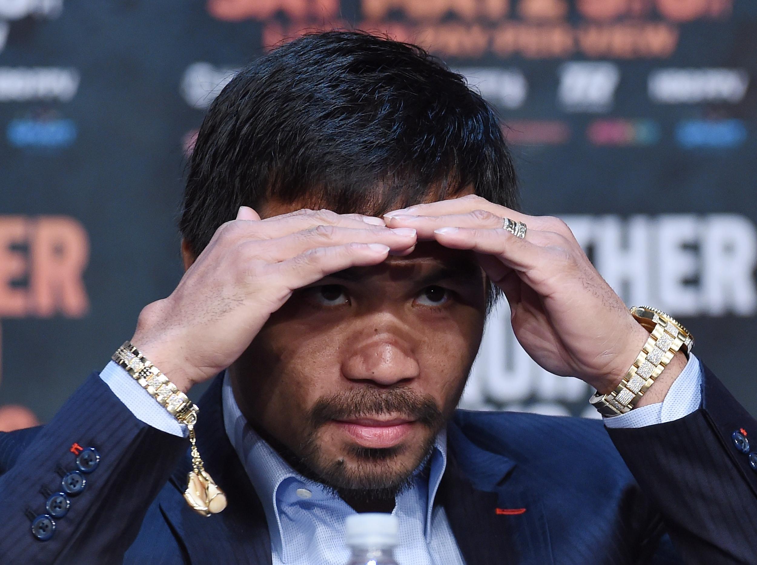 Pacquiao hopes to avenge his previous loss to Mayweather
