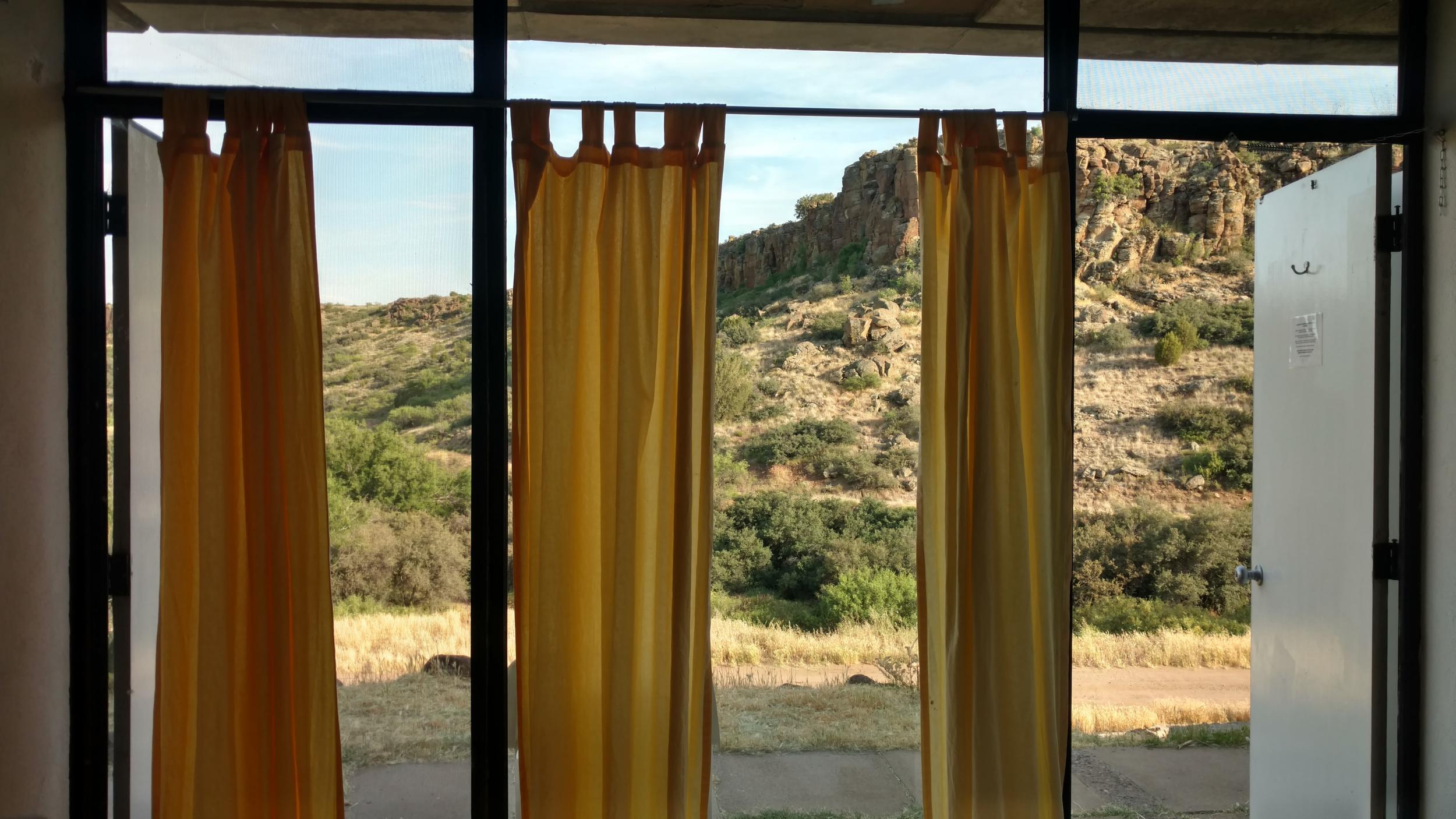 At Arcosanti you're immersed in the landscape