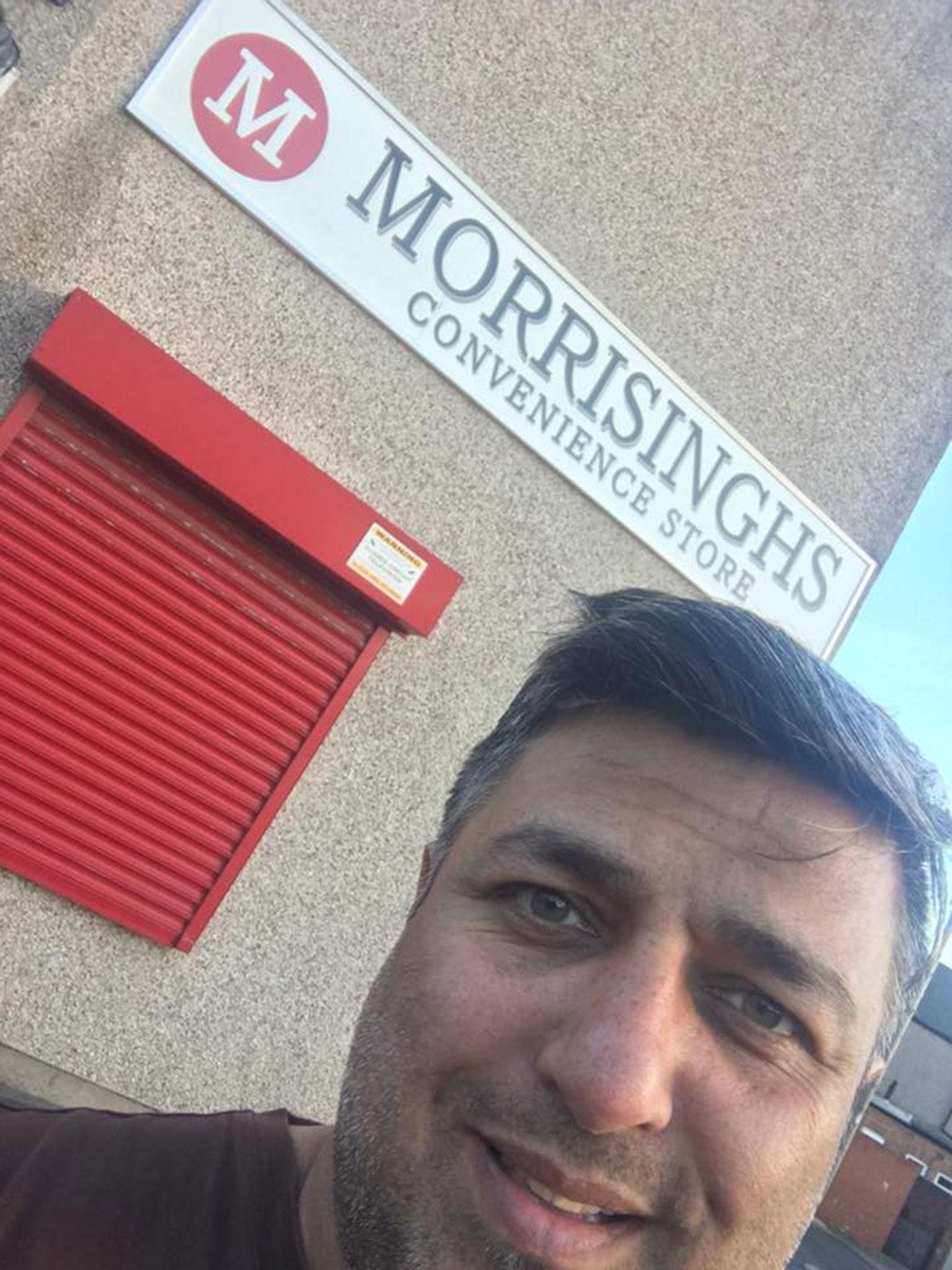 &#13;
After nearly five years, Jel Singh Nagra settled on the name Morrisinghs &#13;