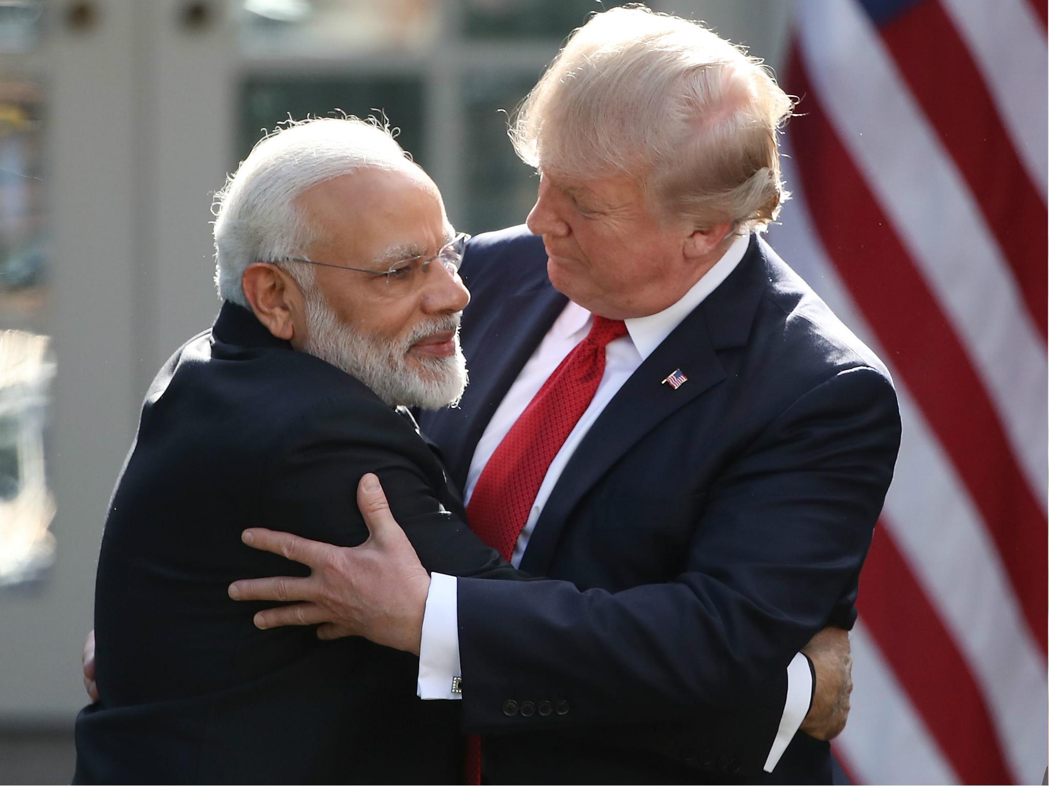 The Indian PM wasn’t reticent or embarrassed in meeting Trump, unlike other world leaders