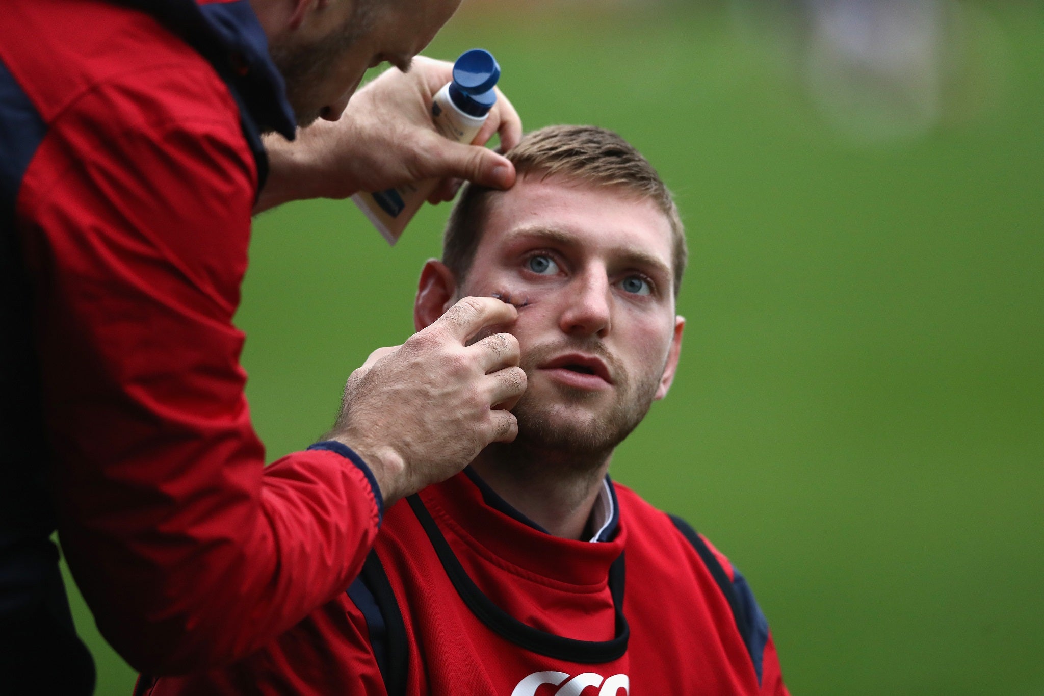 Finn Russell was the only replacement of the 'Geography Six' to play against the Hurricanes